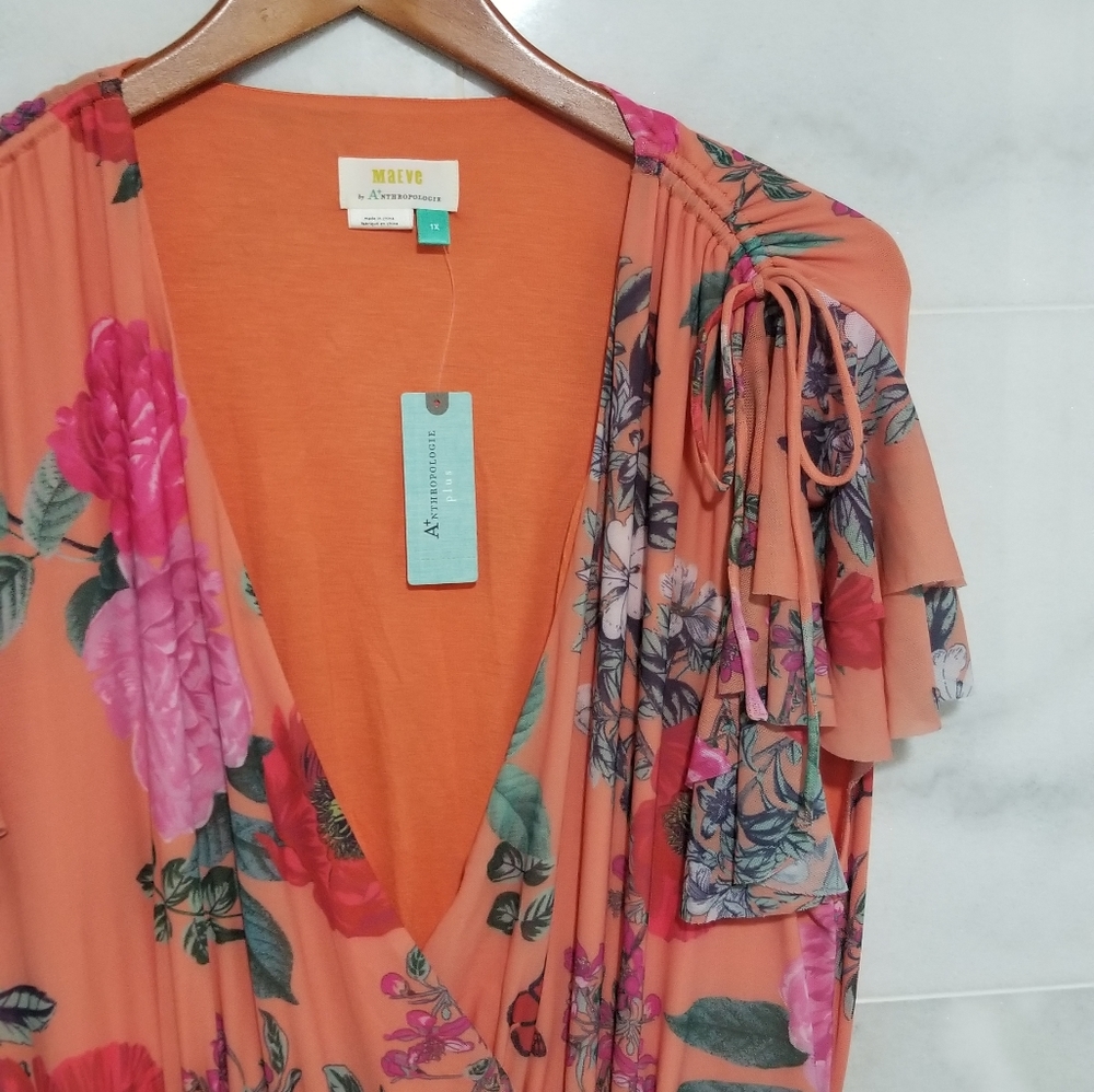 Meave Simone Floral Midi Dress - Picture 4 of 8